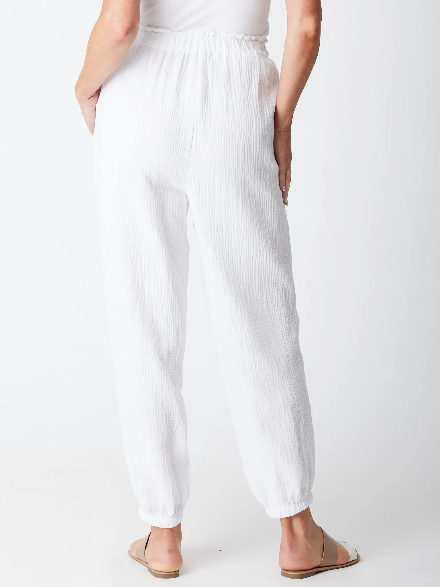Bonded Pant - White - 30517
