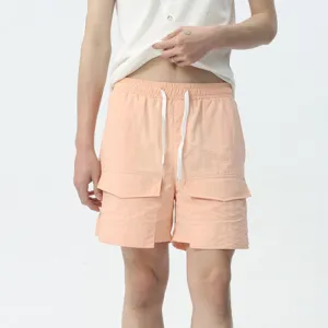 Casual Big Pockets Loose Shorts