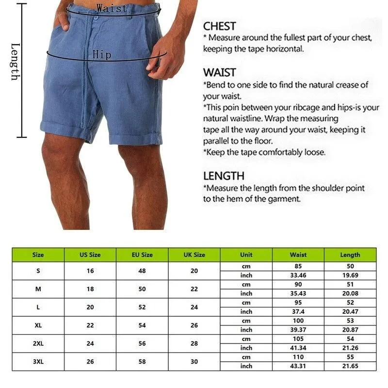Casual Linen Shorts