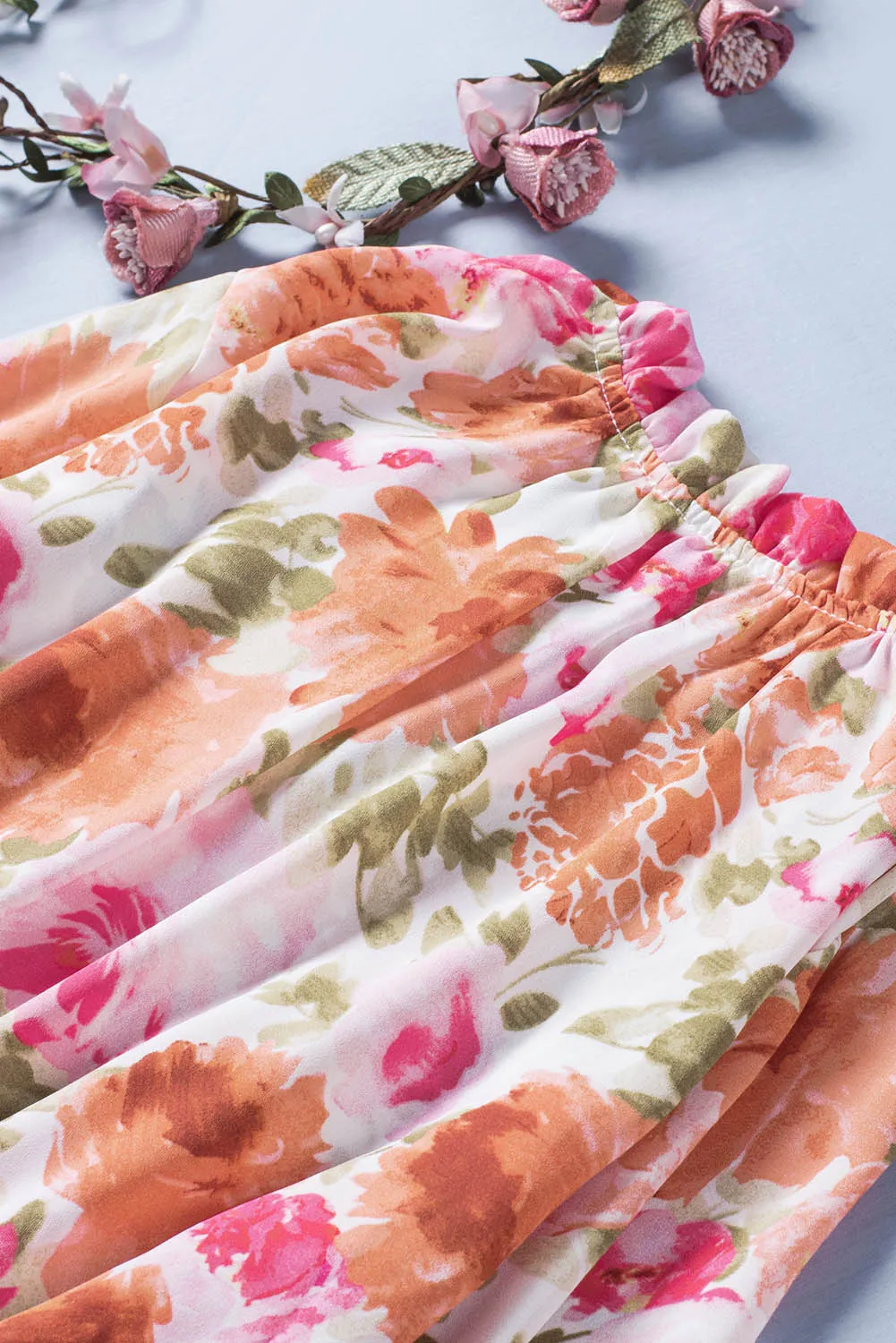 Casual Print Knee Long Sleeve Tunic Dresses
