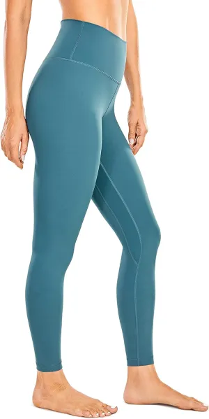 CRZ YOGA Womens Naked Feeling Leggings 25 Inches - High Waisted Workout Yoga Pants