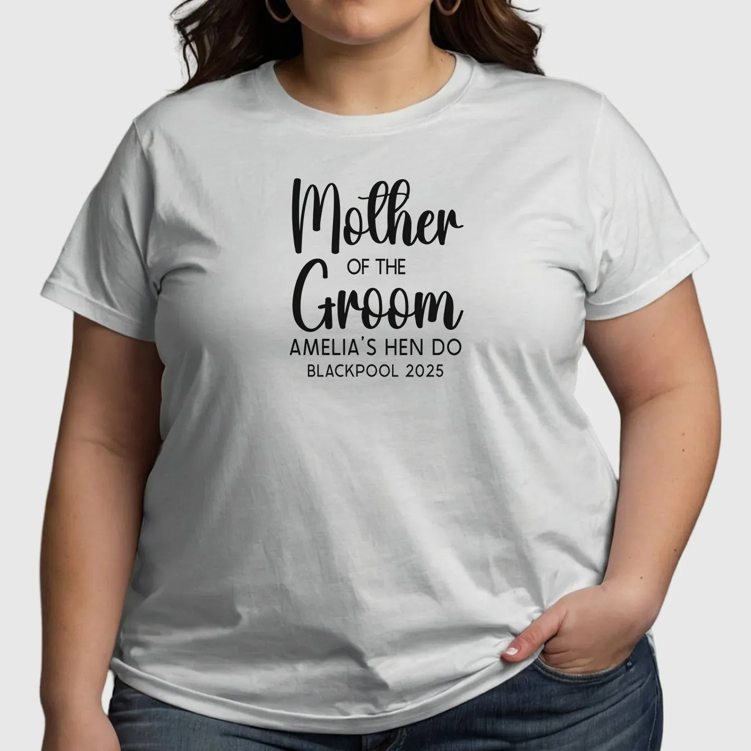 Customisable Hen Party T-Shirts | The Bride & Bridesmaid