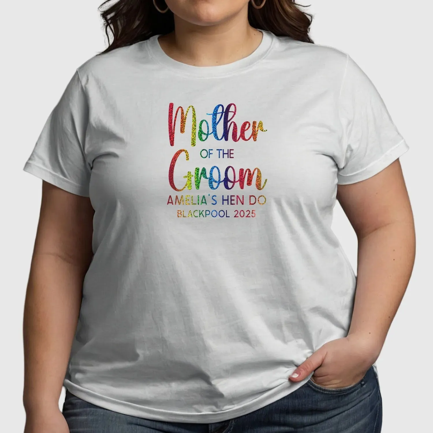 Customisable Hen Party T-Shirts | The Bride & Bridesmaid