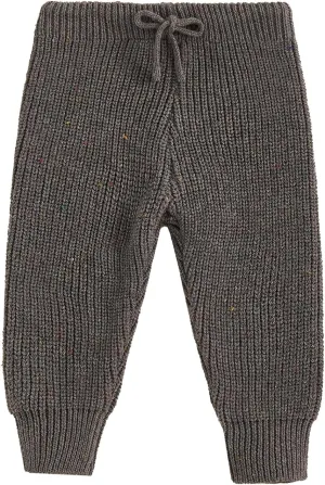 Eadrioss Infant Baby Boy Girl Knit Leggings Cotton Knitted Solid Pants Tights Trousers 2 Pack Toddler Fall Winter Clothes