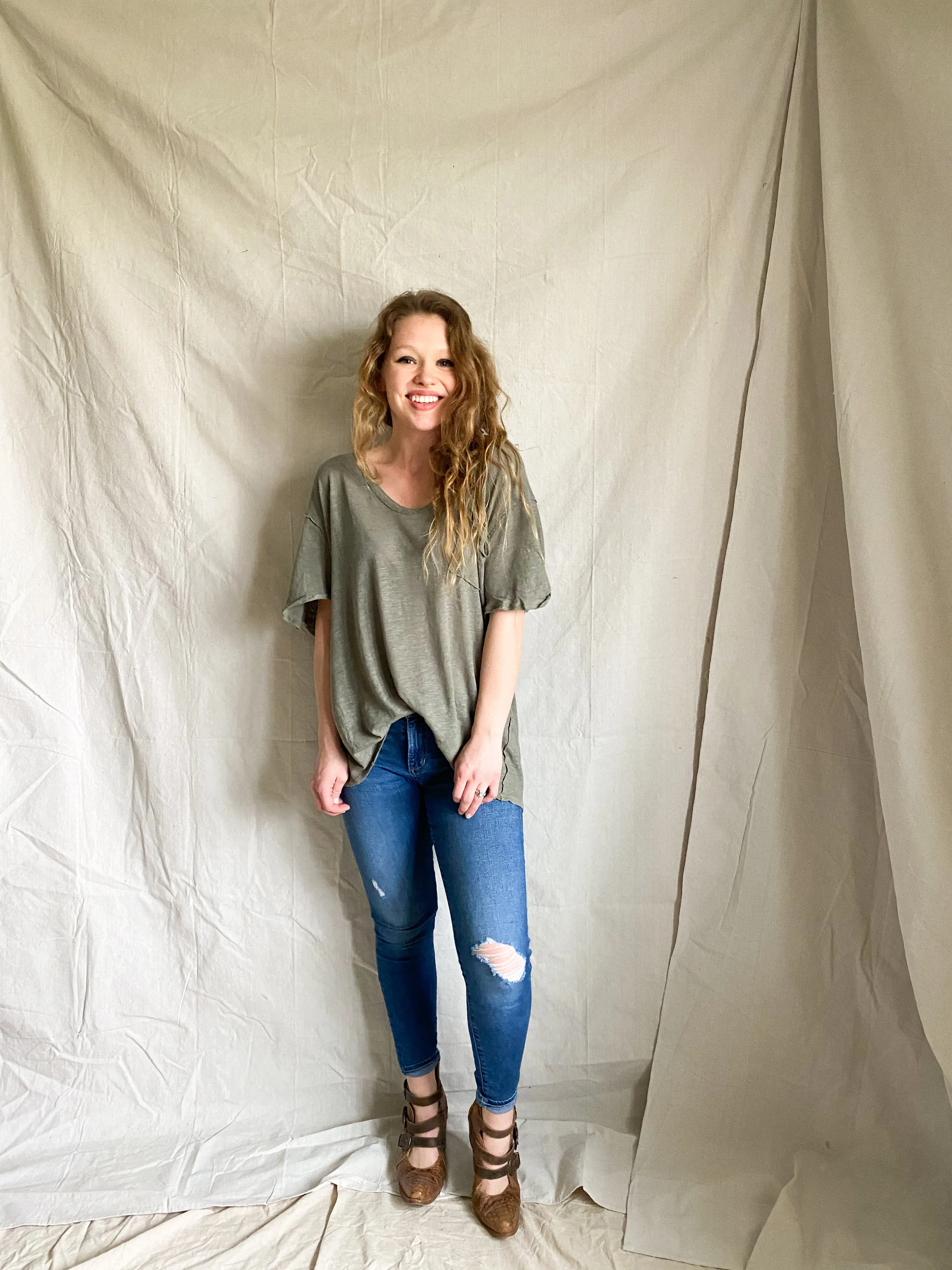 Ember relaxed tee