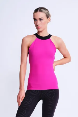 Empower Tank Top in Fuchsia