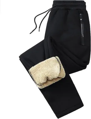 Fleece Leggings for Women Plus Trousers Solid Outdoor Pants Winter Warm Hiking Pants Lined Leggings