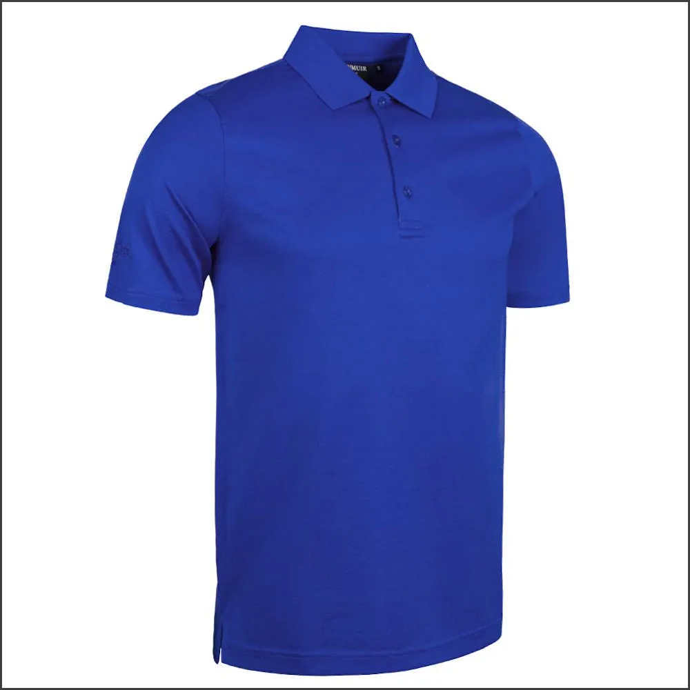 Glenmuir Tarth Mercerised Cotton Polo Shirt--