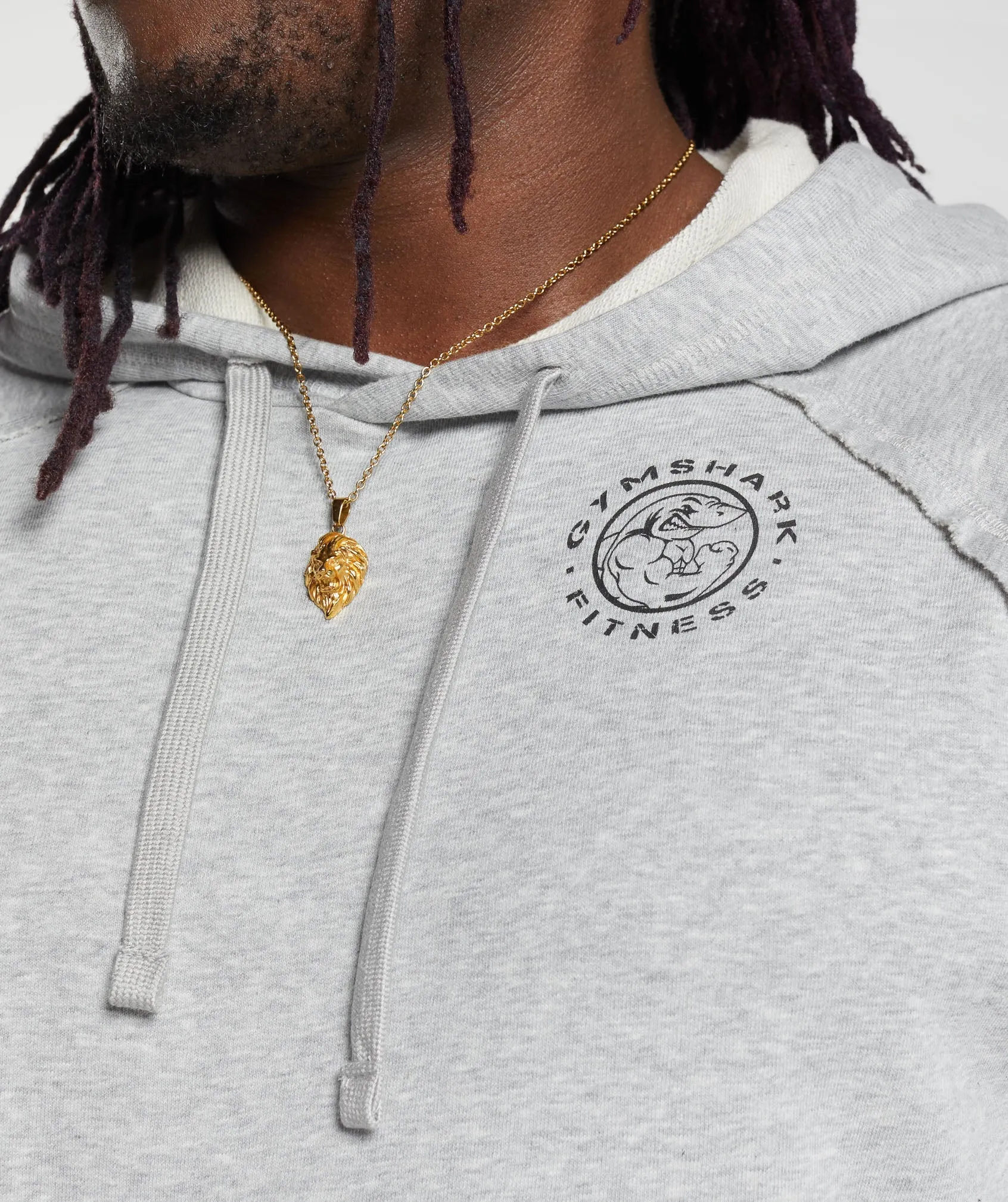 Gymshark Legacy Hoodie - Light Grey Marl