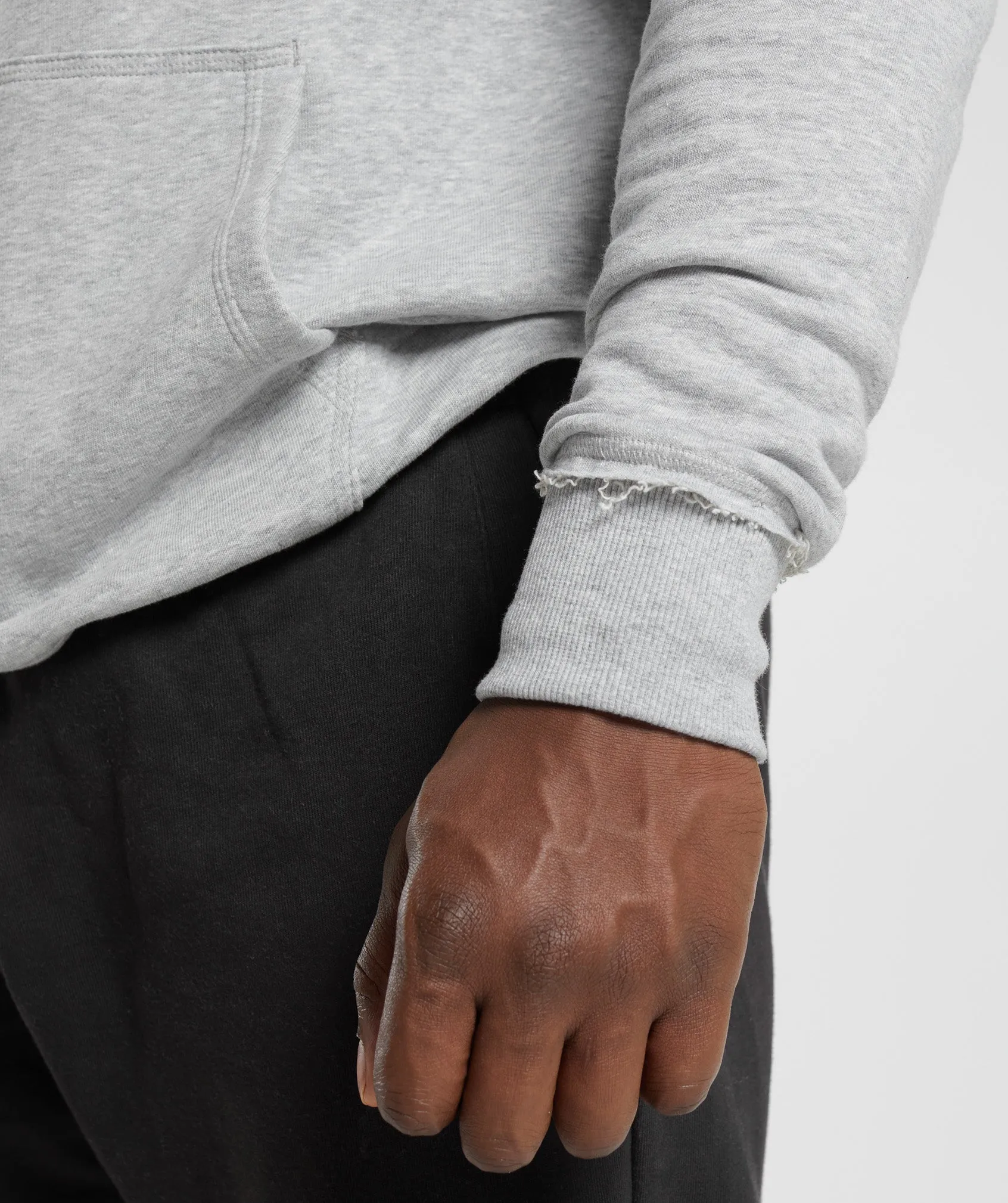 Gymshark Legacy Hoodie - Light Grey Marl