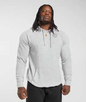 Gymshark Legacy Hoodie - Light Grey Marl