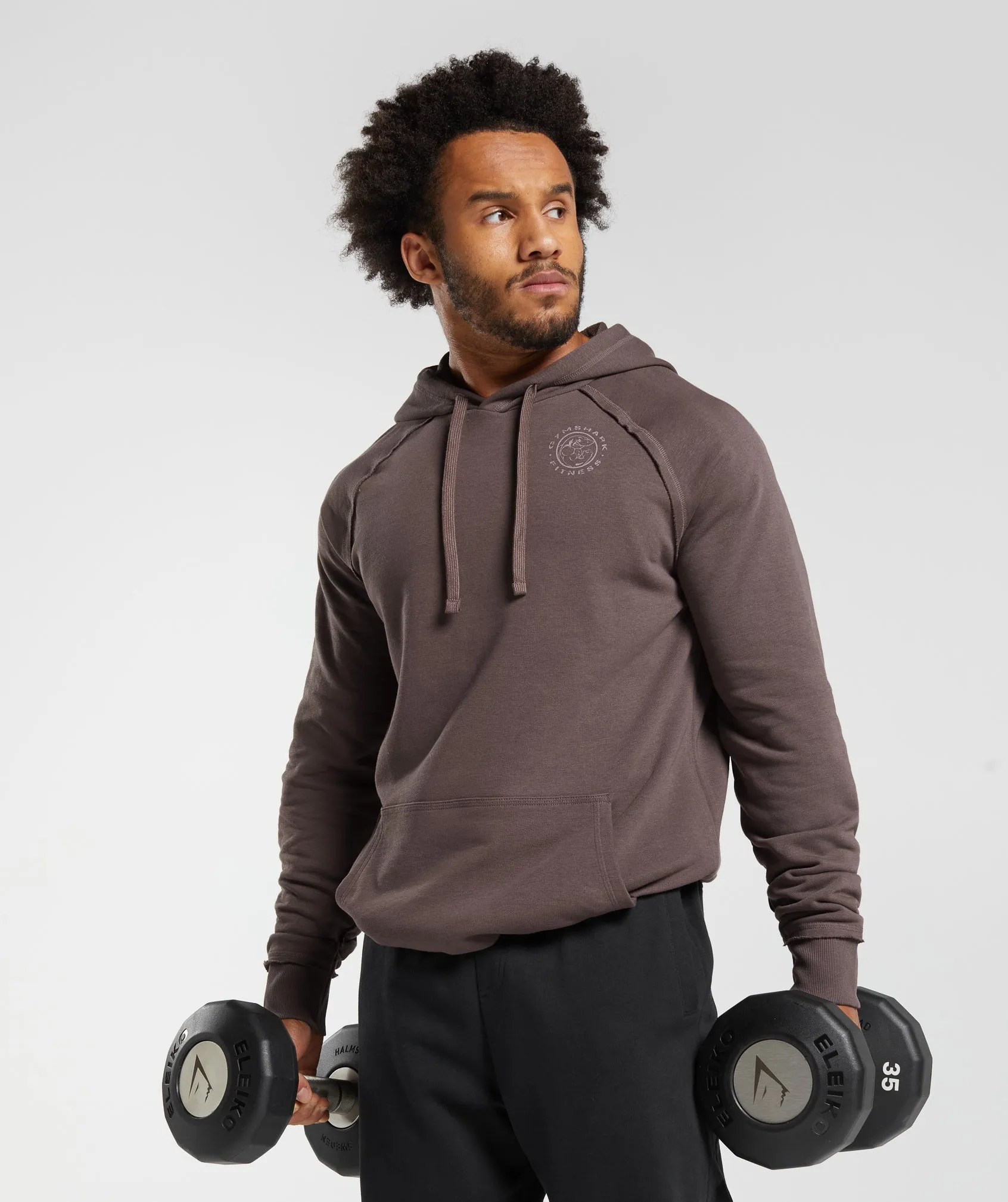 Gymshark Legacy Hoodie - Walnut Mauve