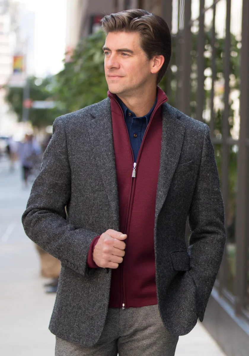 Harris Tweed Solid Sport Coat