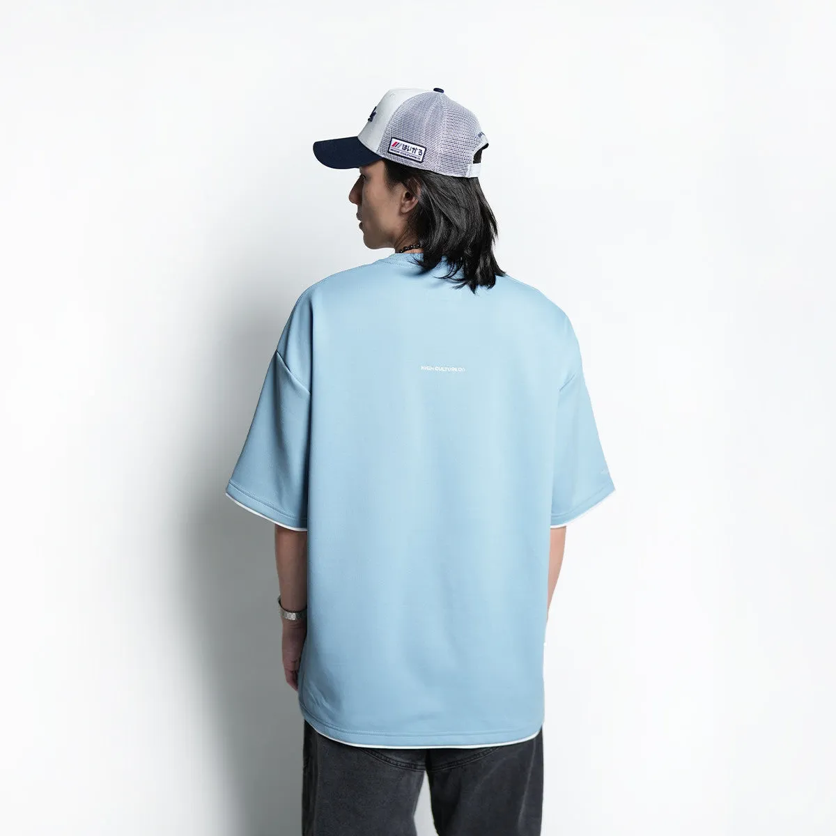 HIGH CULTURED High Arch Triumph Double Layered Tee-1111