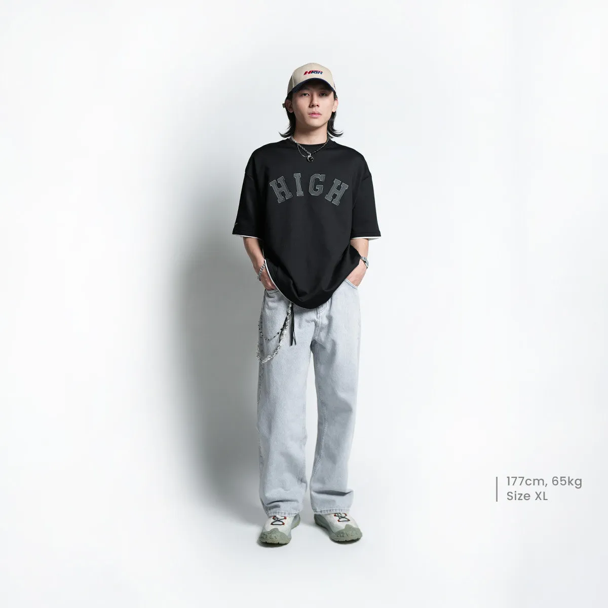 HIGH CULTURED High Arch Triumph Double Layered Tee-1111