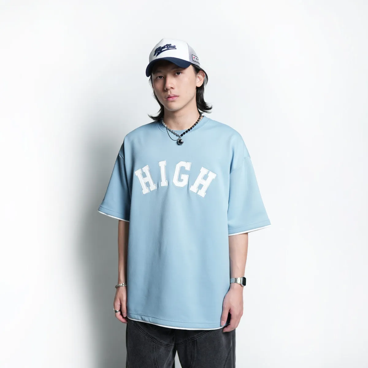 HIGH CULTURED High Arch Triumph Double Layered Tee-1111