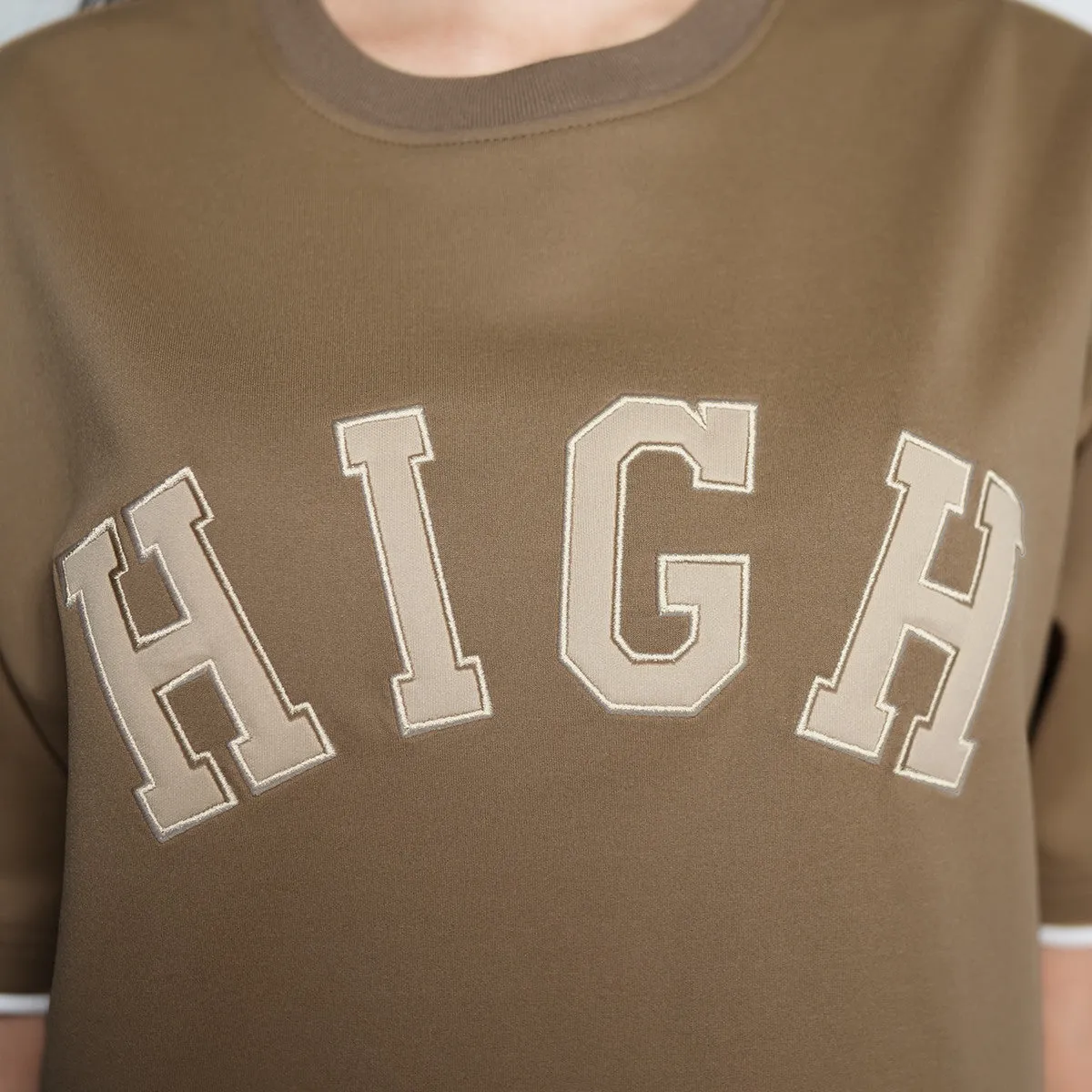 HIGH CULTURED High Arch Triumph Double Layered Tee-1111
