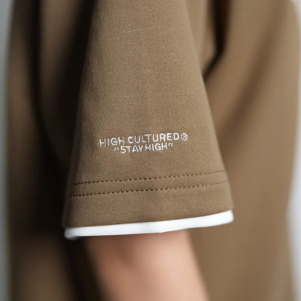 HIGH CULTURED High Arch Triumph Double Layered Tee-1111