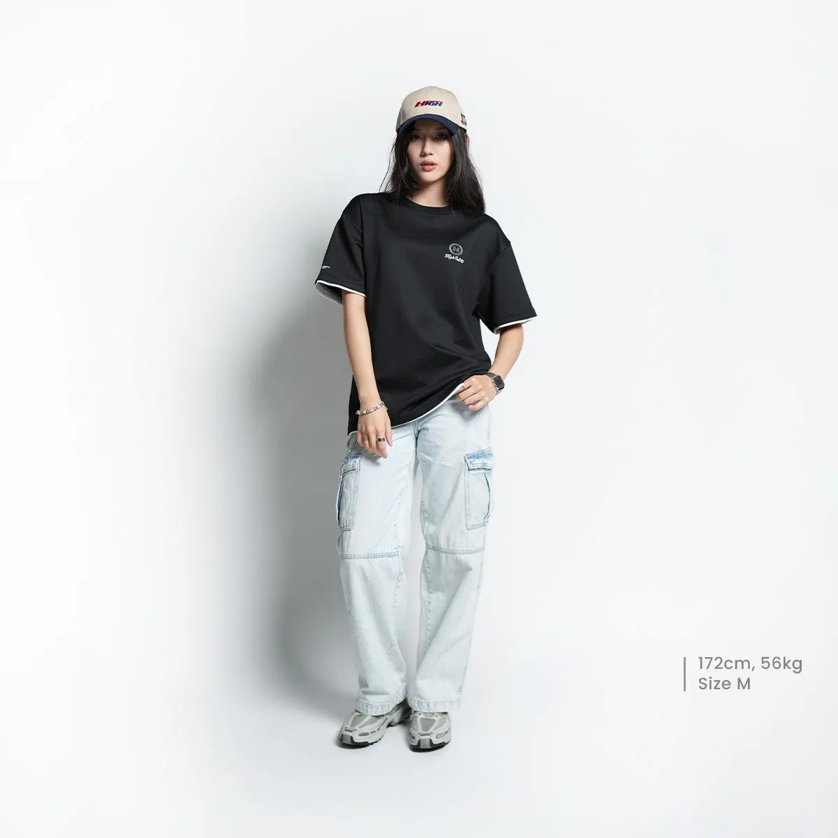 HIGH CULTURED Hyperion Double Layered Tee - 1110