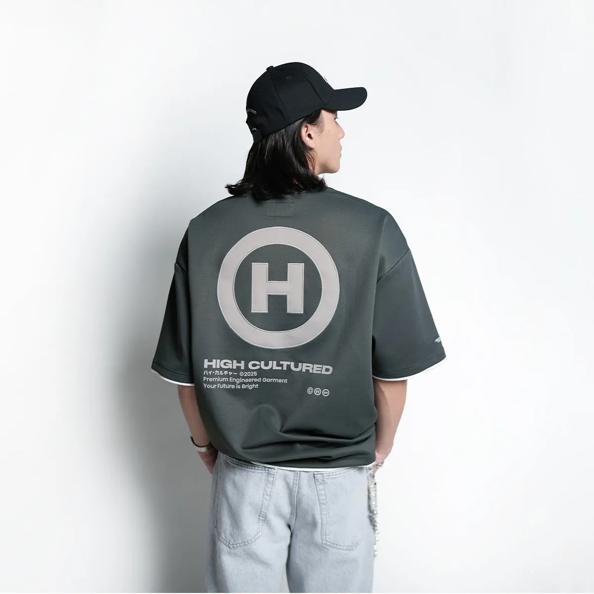 HIGH CULTURED Hyperion Double Layered Tee - 1110