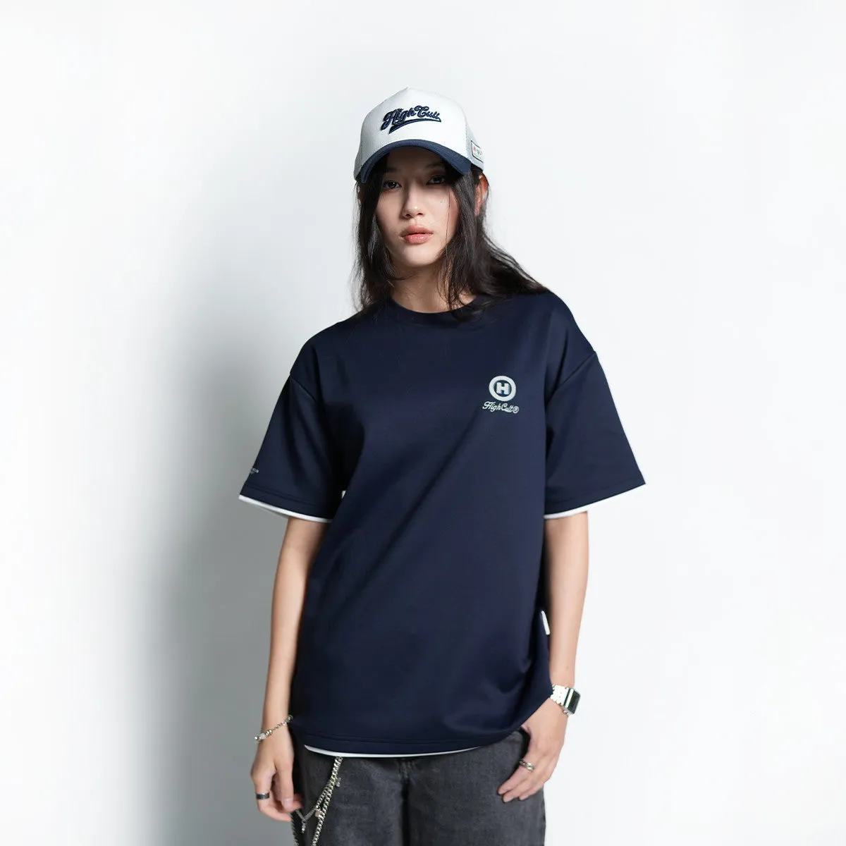 HIGH CULTURED Hyperion Double Layered Tee - 1110