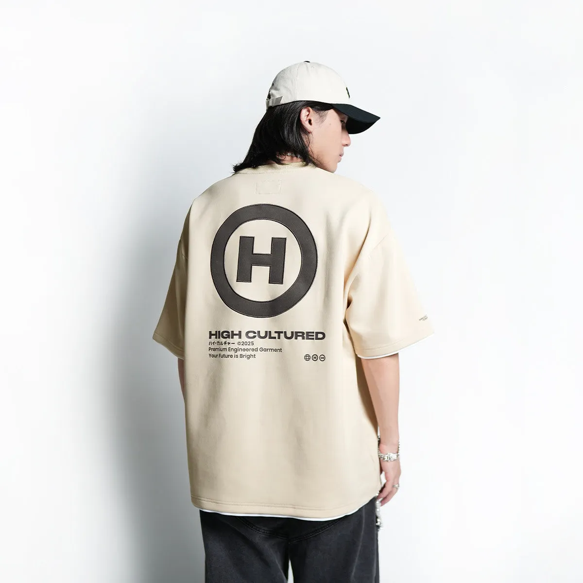 HIGH CULTURED Hyperion Double Layered Tee - 1110