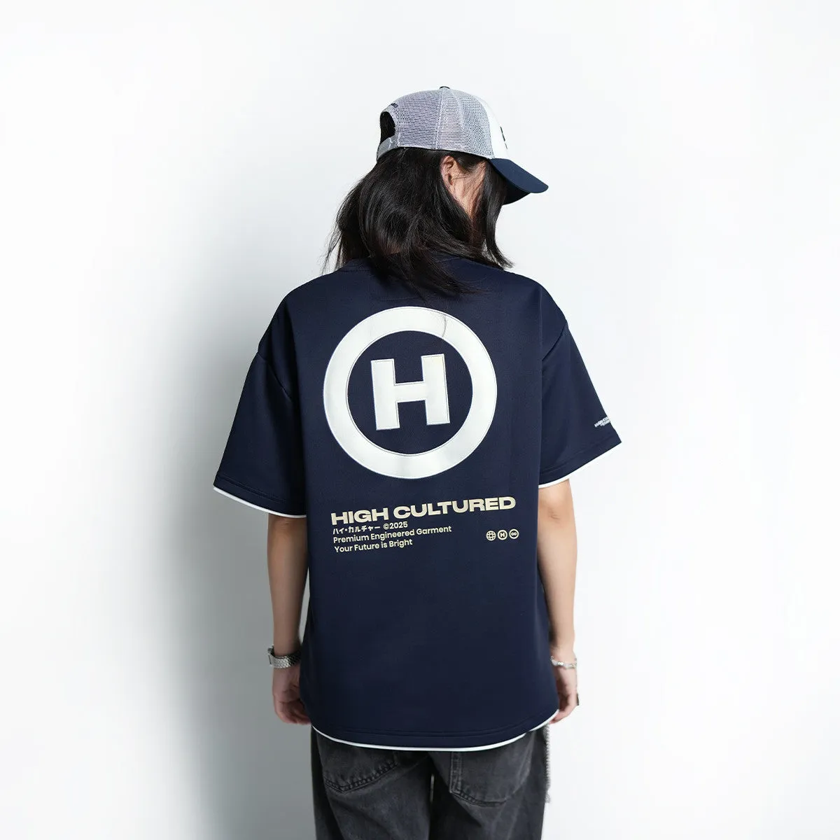 HIGH CULTURED Hyperion Double Layered Tee - 1110