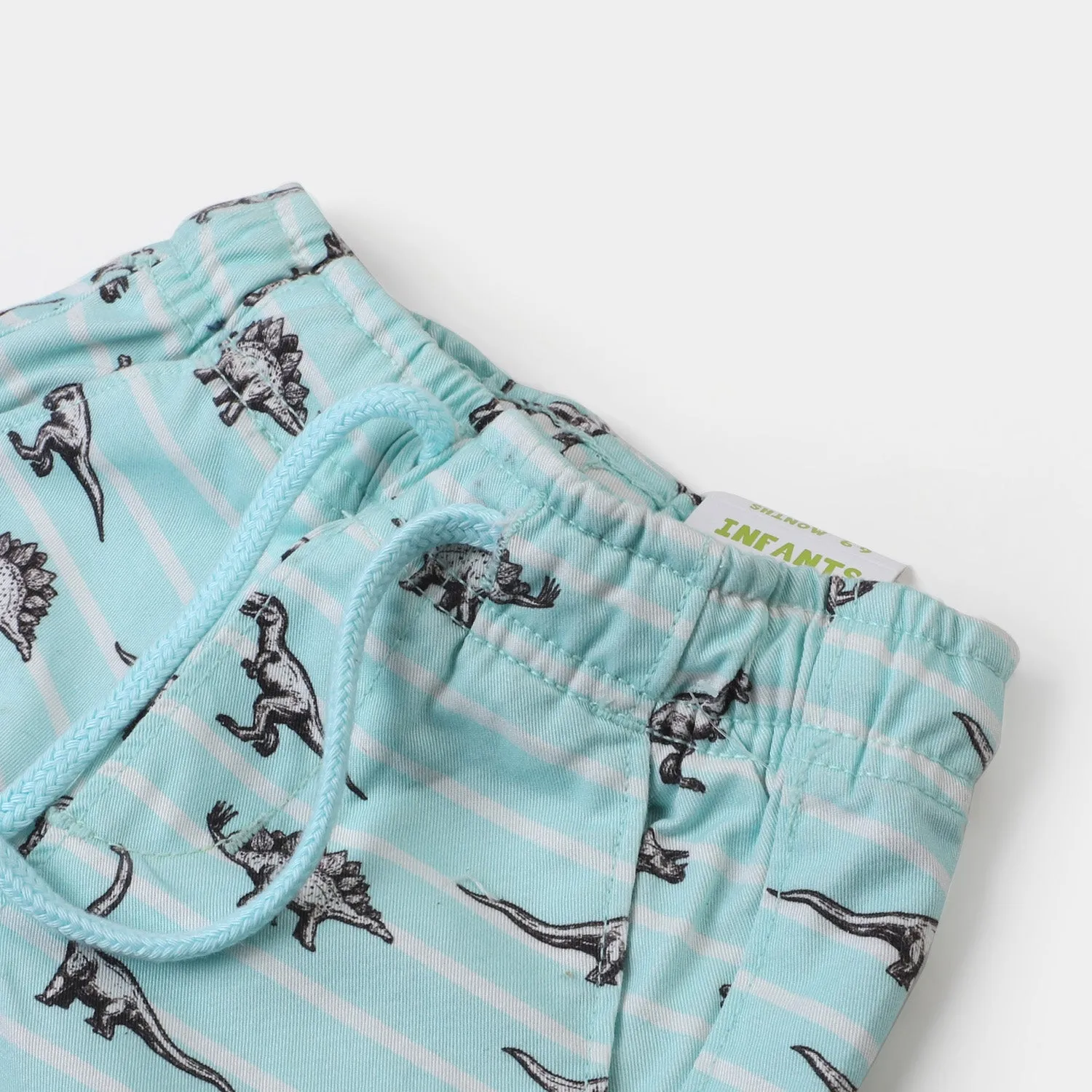 Infant Boys Cotton Short Dino | SKY BLUE