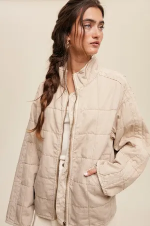 Listicle Quilted Jacket