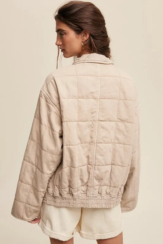 Listicle Quilted Jacket