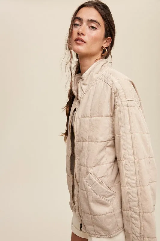 Listicle Quilted Jacket