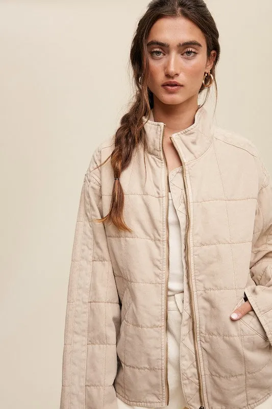 Listicle Quilted Jacket