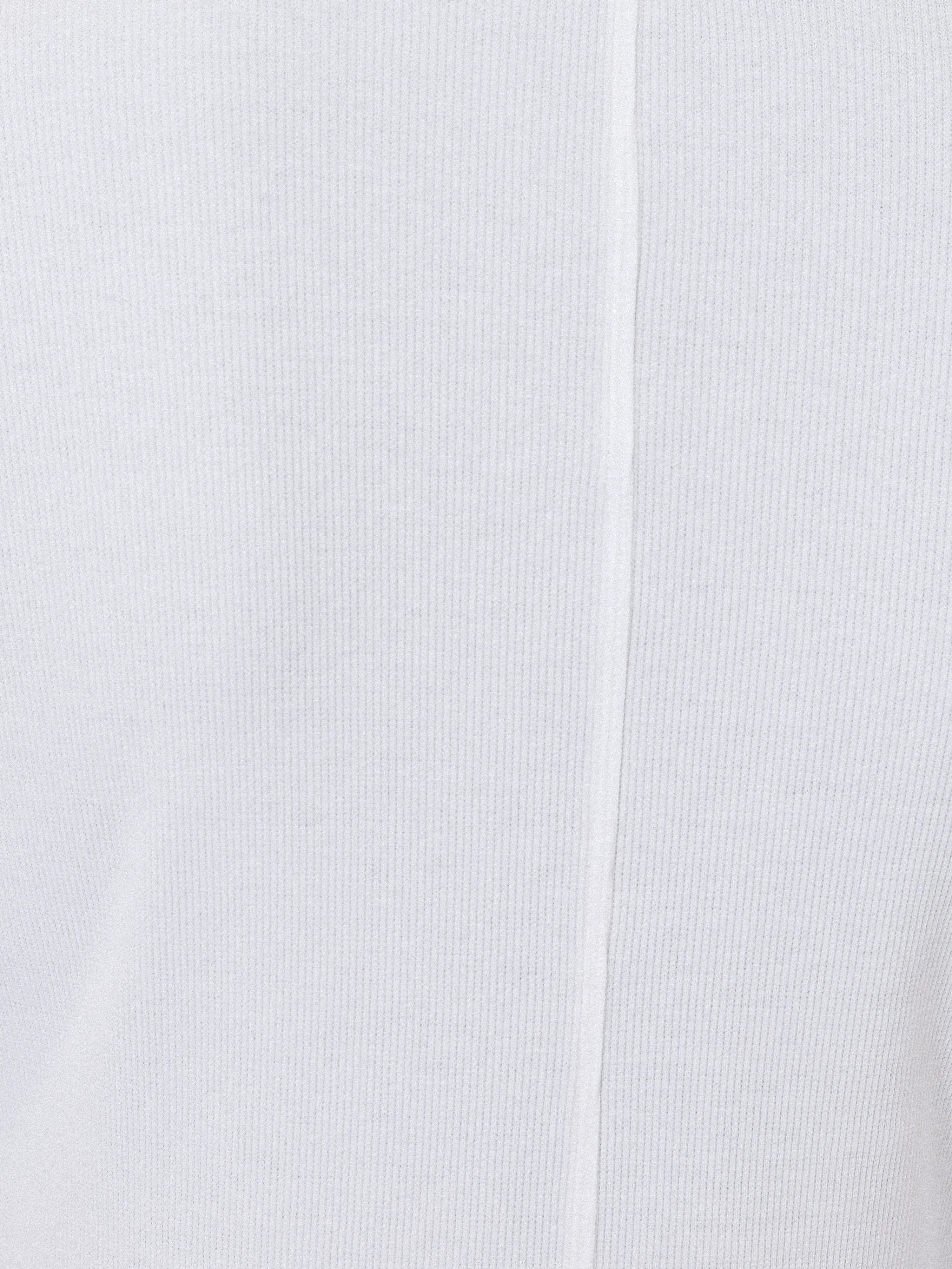Long Sleeve Fine Cotton Baby Tee | White