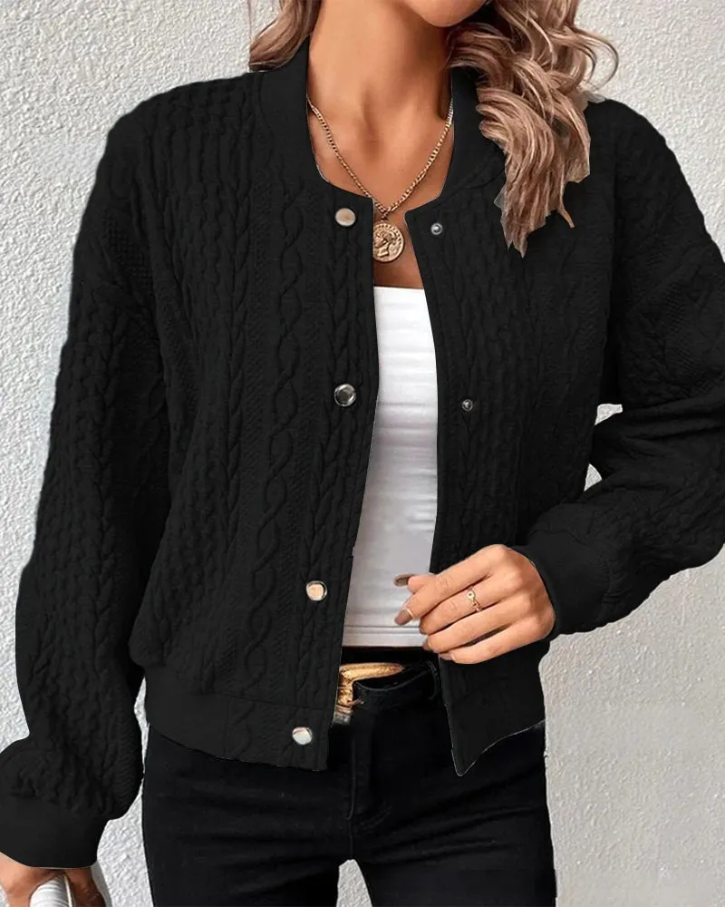 Lucille - Elegant Textured Cardigan