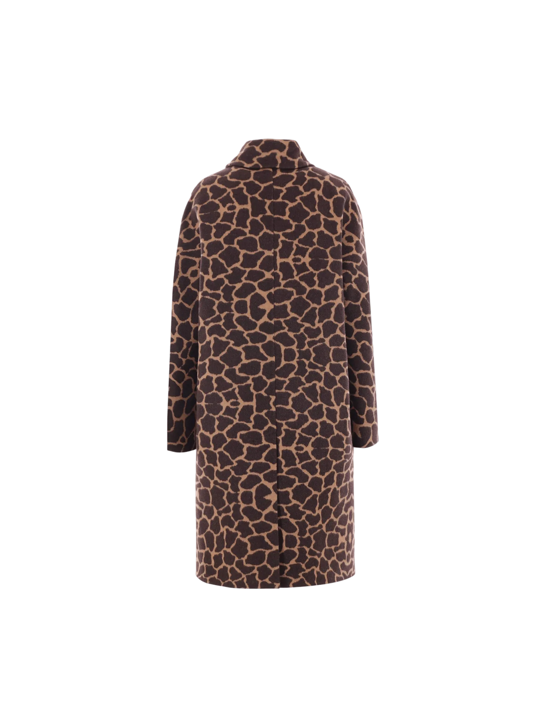 Ortica Single-Breasted Coat - Wool