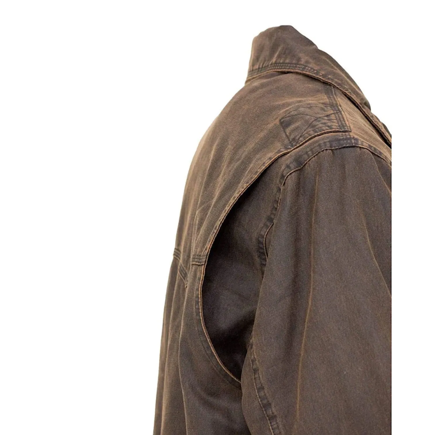 Outback Trading Mens Ranchers Jacket Brown