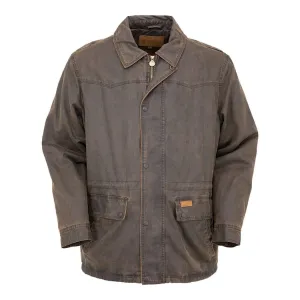 Outback Trading Mens Ranchers Jacket Brown