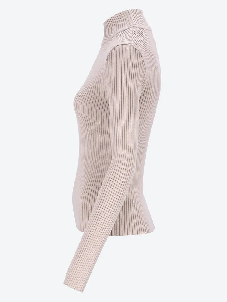 Reedition rib knit sweater