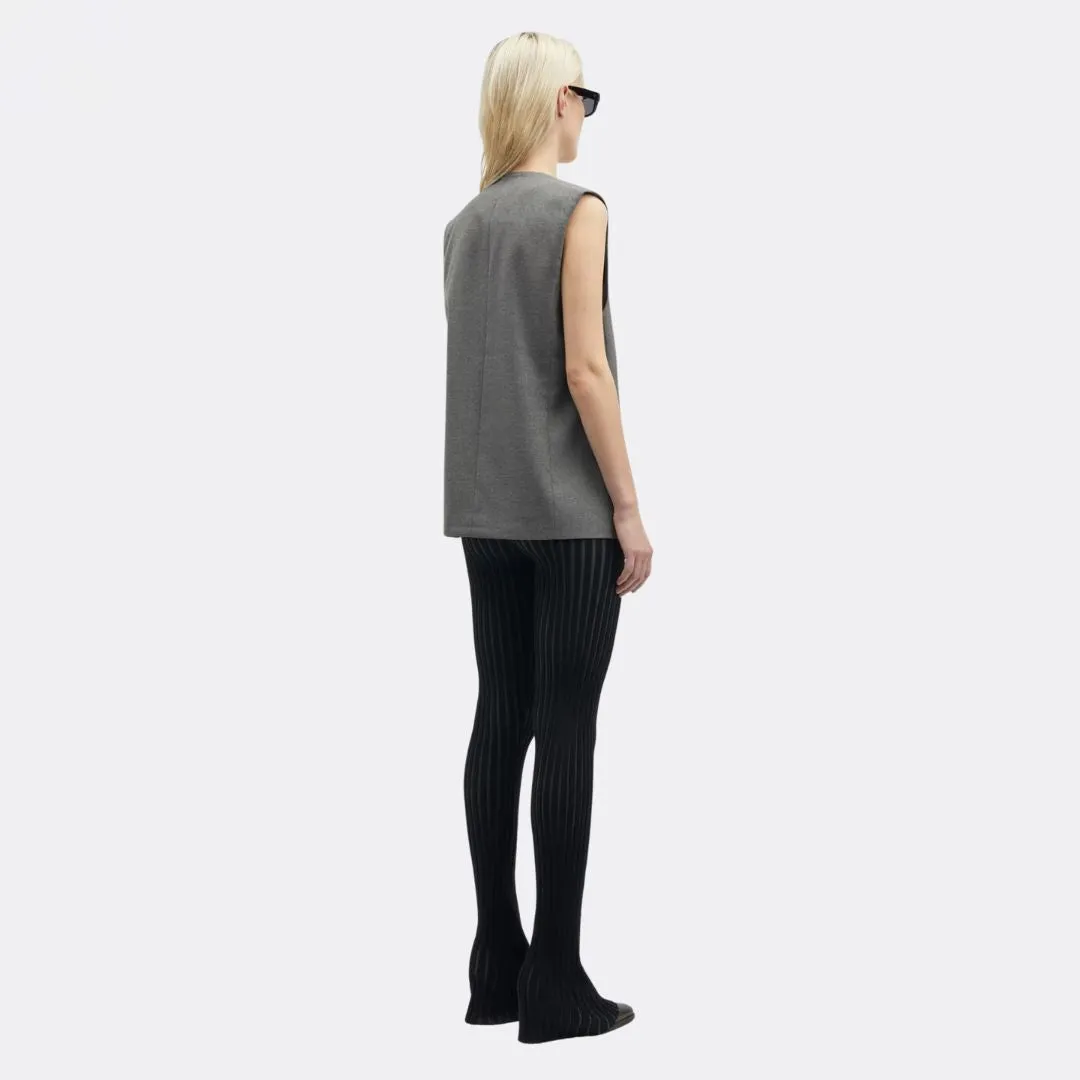 Saleni Vest 14930 (Grey Melange)