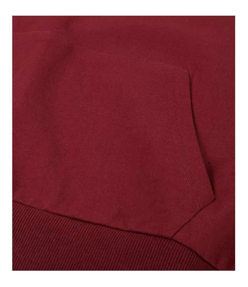 Solid Color Women's Sweatshirts / Long Sleeves Hoodie / Loose Hoodie With Front Pockets - SF0064