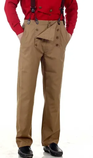 ThePirateDressing Steampunk Victorian Cosplay Costume Architect Men's Pants Trousers