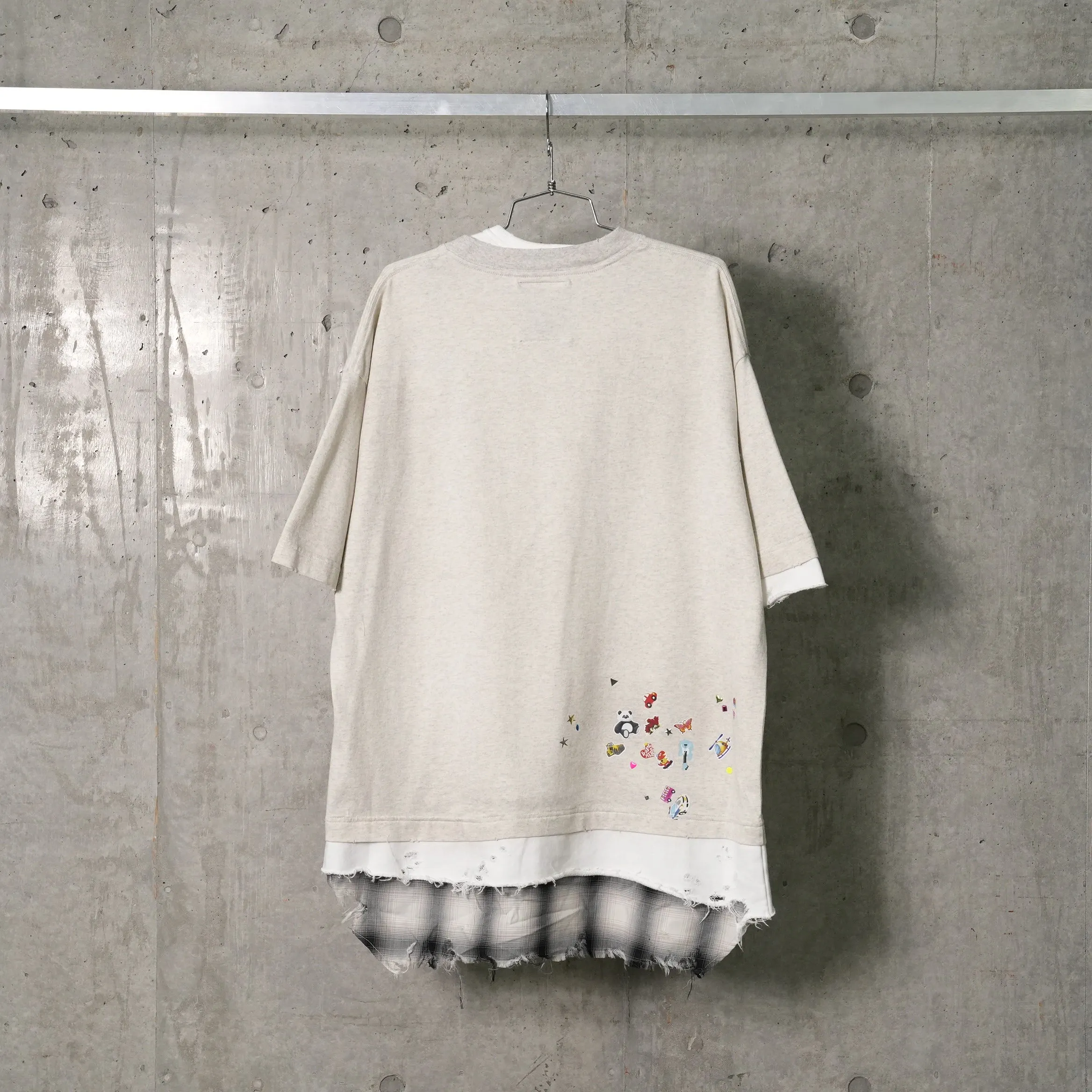 TRIPLE LAYERED TEE / WHITE