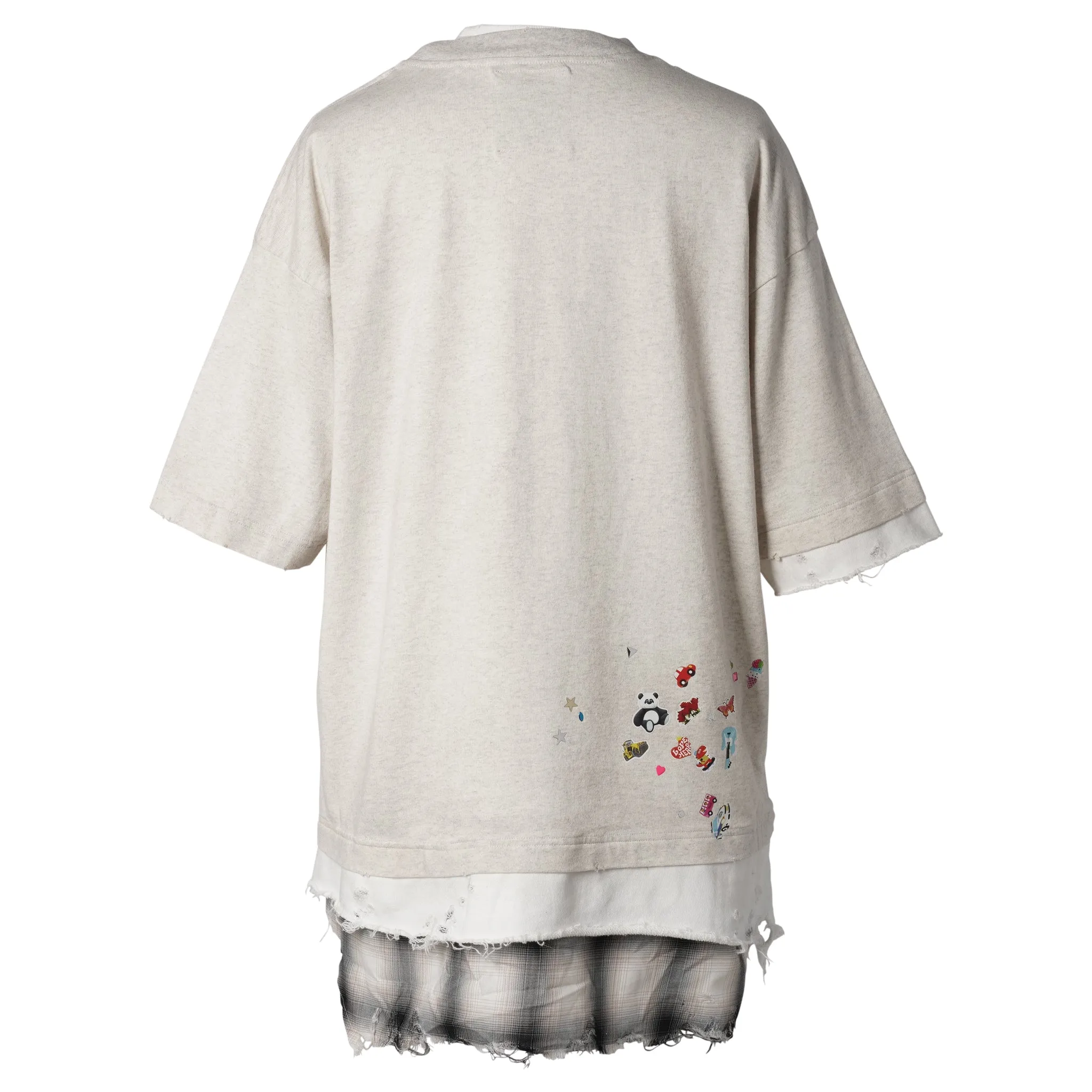 TRIPLE LAYERED TEE / WHITE