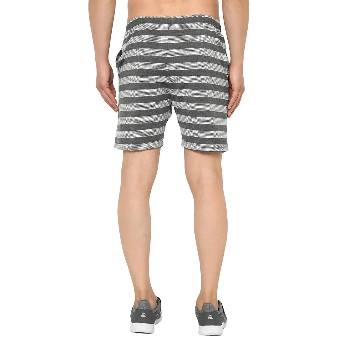 Vimal Jonney Grey Shorts For Men's